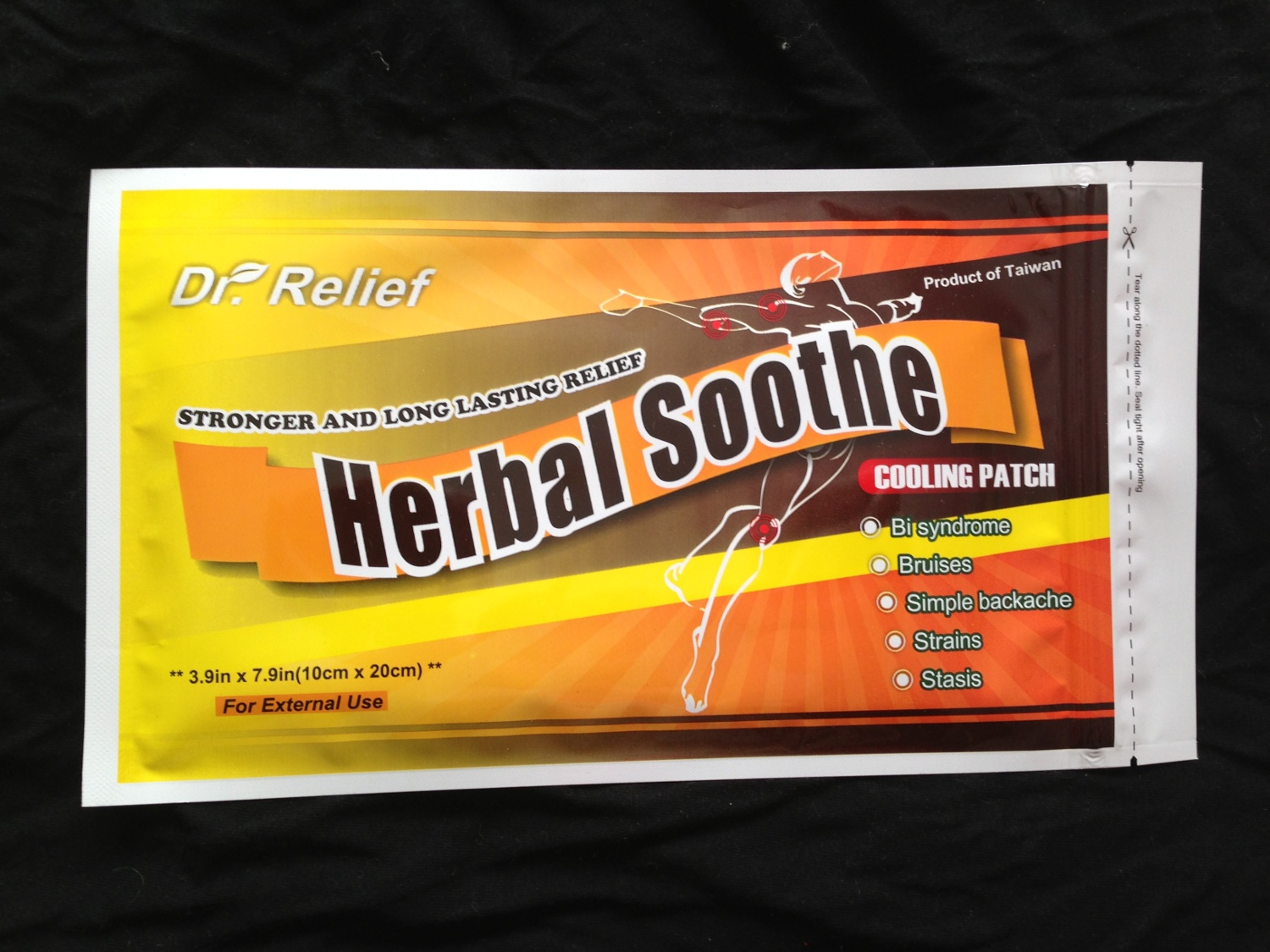 Herbal Soothe - Dr. Relief (1 patch, 10cm x 20cm)
